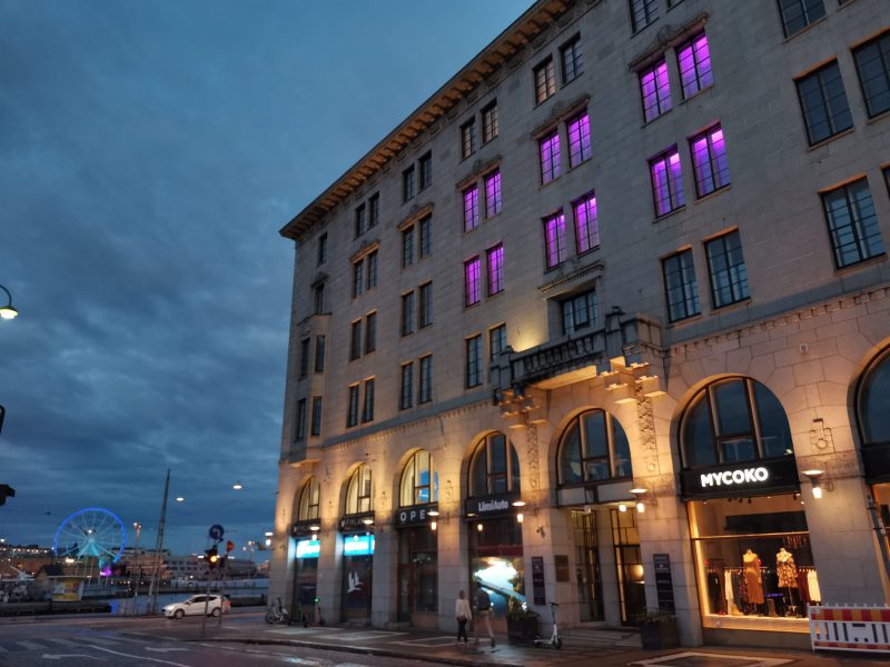 Eteläesplanadi, julkisivu