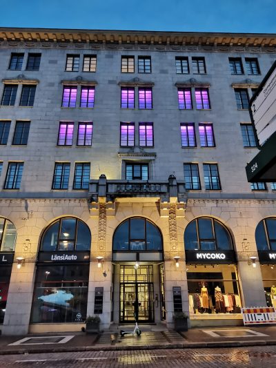 Eteläesplanadi, julkisivu